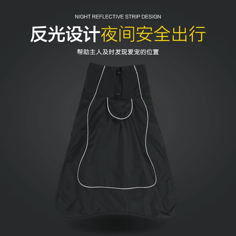 Kleidung Für Große Hunde Wasserdichte Große Hund Weste Jacke Herbst Winter Warme Pelz Kragen Haustier Hund Mantel Für Französisch Bulldog