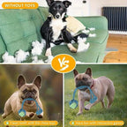 7-teiliges Kauspielzeug für Hundeseile, interaktives Knotenspielzeug, langlebiges Trainingsset, zahnende Welpen und aggressive Kauer, Spielen im Innen- und Außenbereich