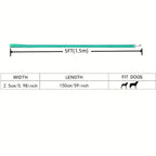 Reflektierende Hundeleine – weicher gepolsterter Griff für komfortables Training und Gehen – ideal für mittelgroße und kleine Hunde – High Visibili