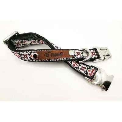 Finnigan Small Dog Collar: Personalised Engraving & Designer Fabrics